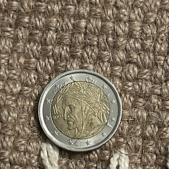 Italy coin 2 euro 2002 limited editions rare coin collection Dante Alighieri - Picture 1 of 4